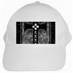 Spider Web Cross White Cap