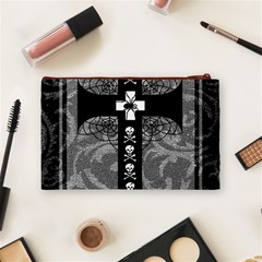 Spider Web Cross Cosmetic Bag (Medium) from ArtsNow.com Back