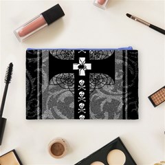 Spider Web Cross Cosmetic Bag (Medium) from ArtsNow.com Back