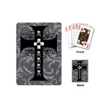 Spider Web Cross Playing Cards Single Design (Mini)