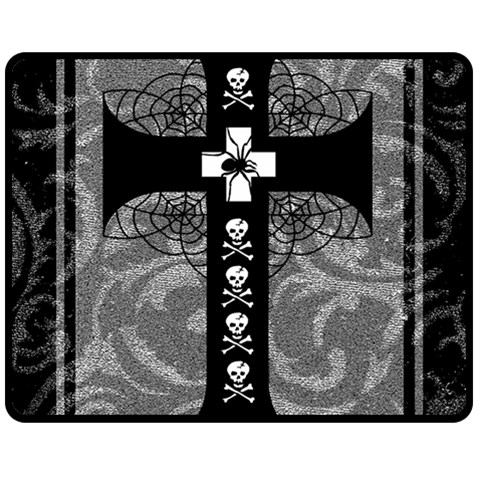 Spider Web Cross Double Sided Fleece Blanket (Medium) from ArtsNow.com 58.8 x47.4  Blanket Front