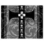 Spider Web Cross Double Sided Flano Blanket (Medium)