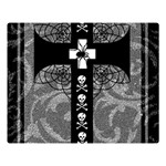 Spider Web Cross Double Sided Flano Blanket (Large)
