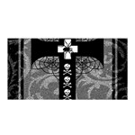 Spider Web Cross Satin Wrap