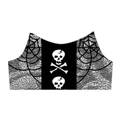 Spider Web Cross Shoulder Cutout Velvet One Piece from ArtsNow.com Left Sleeve