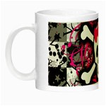 Splatter Girly Skull Night Luminous Mug