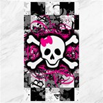 Splatter Girly Skull Canvas 40  x 72 