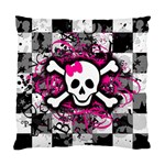 Splatter Girly Skull Standard Cushion Case (One Side)