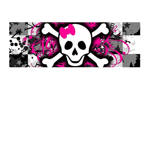 Splatter Girly Skull Memory Card Reader (Stick) from ArtsNow.com Front