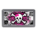 Splatter Girly Skull Memory Card Reader (Mini)