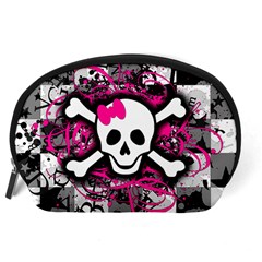 Splatter Girly Skull Accessory Pouch (Large) from ArtsNow.com Back