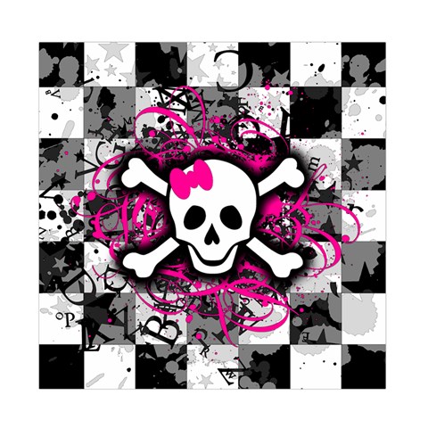 Splatter Girly Skull Duvet Cover (Full/ Double Size) from ArtsNow.com Front