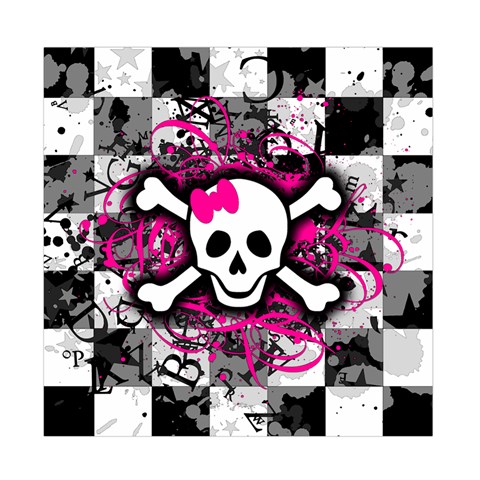 Splatter Girly Skull Duvet Cover Double Side (Full/ Double Size) from ArtsNow.com Front