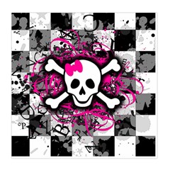 Splatter Girly Skull Duvet Cover Double Side (Queen Size) from ArtsNow.com Back