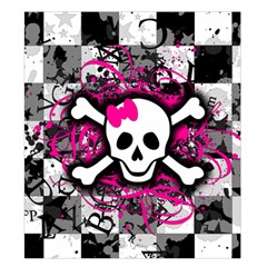 Splatter Girly Skull Duvet Cover Double Side (King Size) from ArtsNow.com Back