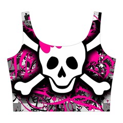 Splatter Girly Skull Midi Sleeveless Dress from ArtsNow.com Top Back