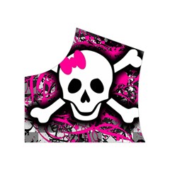 Splatter Girly Skull Women s Button Up Vest from ArtsNow.com Top Left