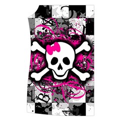 Splatter Girly Skull Women s Button Up Vest from ArtsNow.com Front Right