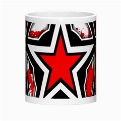 Star Checkerboard Splatter Morph Mug from ArtsNow.com Center