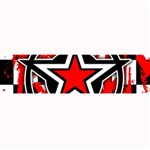 Star Checkerboard Splatter Large Bar Mat