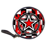 Star Checkerboard Splatter Classic 20-CD Wallet