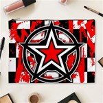 Star Checkerboard Splatter Cosmetic Bag (XL)