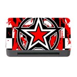 Star Checkerboard Splatter Memory Card Reader with CF