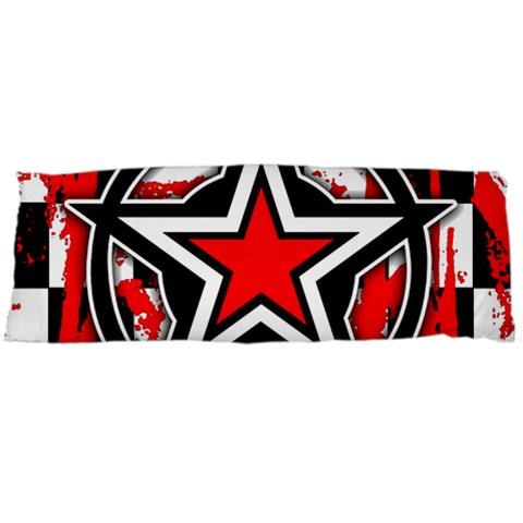 Star Checkerboard Splatter Body Pillow Case (Dakimakura) from ArtsNow.com Body Pillow Case