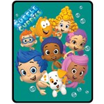 Bubble Guppies Fleece Blanket TEAL Fleece Blanket (Medium)