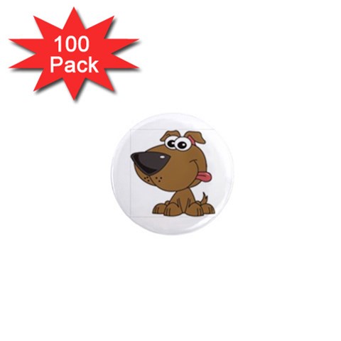 Funny Dog 1  Mini Magnet (100 pack)  from ArtsNow.com Front