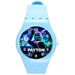 Personalized Custom Made Marshmello Unisex Watch 4G Round Plastic Sport Watch (M)