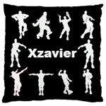 Emote Dancers Custom Made 17  x 17  Cushion Case / Throw Pillow with Hidden Zipper Standard Flano Cushion Case (Two Sides) Clone