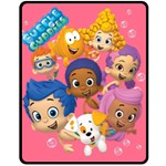 Bubble Guppies Fleece Blanket TEAL Fleece Blanket (Medium) Clone