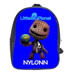 Little Big Planet 100% Genuine Leather Backpack School Bag (Large)
