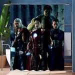 Avengers Age Of Ultron 2015 Movie Wide Shower Curtain 60  x 72  (Medium)