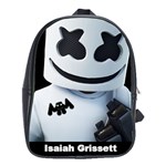 Marshmello DJ 100% Genuine Leather Backpack School Bag (XL) Clone