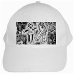 Robot Love White Cap