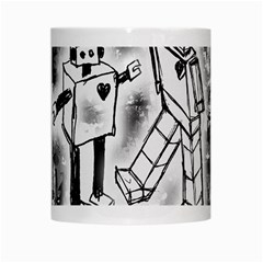 Robot Love White Mug from ArtsNow.com Center