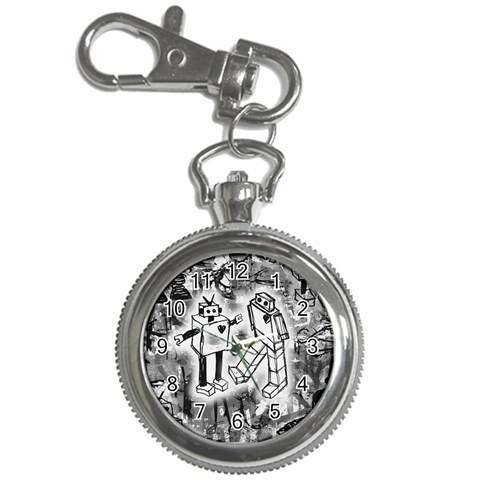 Robot Love Key Chain Watch from ArtsNow.com Front