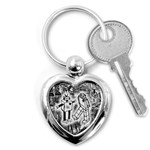 Robot Love Key Chain (Heart)