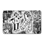 Robot Love Magnet (Rectangular)