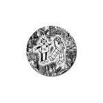 Robot Love Golf Ball Marker (4 pack)