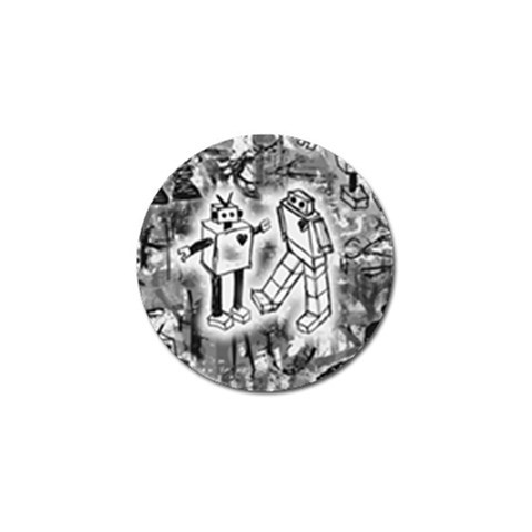 Robot Love Golf Ball Marker (10 pack) from ArtsNow.com Front
