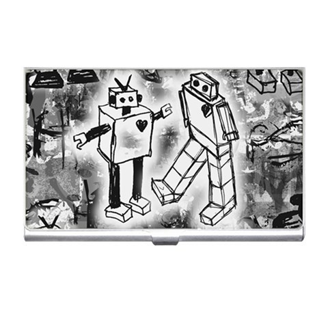 Robot Love Business Card Holder from ArtsNow.com Front