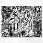 Robot Love Jigsaw Puzzle (Rectangular)