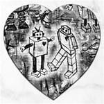 Robot Love Jigsaw Puzzle (Heart)
