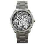 Robot Love Sport Metal Watch