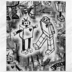 Robot Love Canvas 8  x 10 