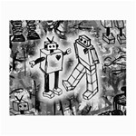 Robot Love Small Glasses Cloth (2 Sides)
