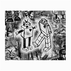 Robot Love Small Glasses Cloth (2 Sides) from ArtsNow.com Back